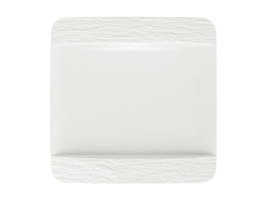 Villeroy & Boch Manufacture Rock blanc Speiseteller quadr. 28 cm