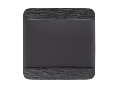 Villeroy & Boch Manufacture Rock Speiseteller quadratisch 28 cm