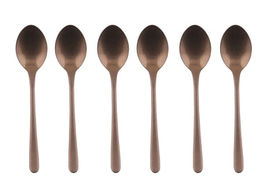 Sambonet Taste Vintage Edelst./PVD Kupfer Set 6 Mokkalöffel