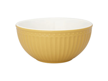 Greengate Alice Müslischale honey mustard 14 cm