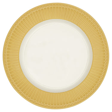 Greengate Alice Speiseteller honey mustard 26,5 cm