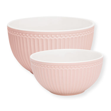 Greengate Alice Servierschüssel pale pink Set2