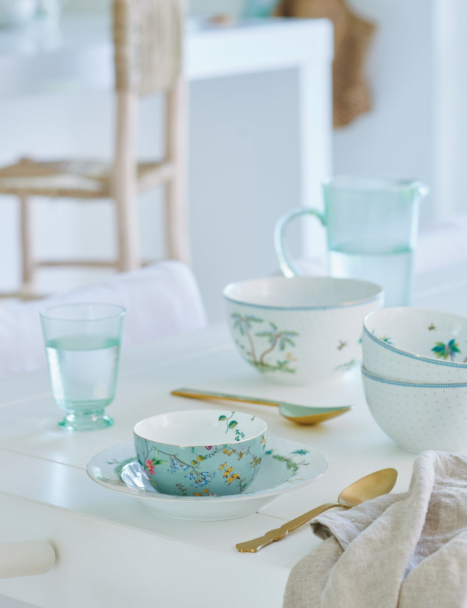 PIP STUDIO Jolie Flowers Blue Bowl 12 cm