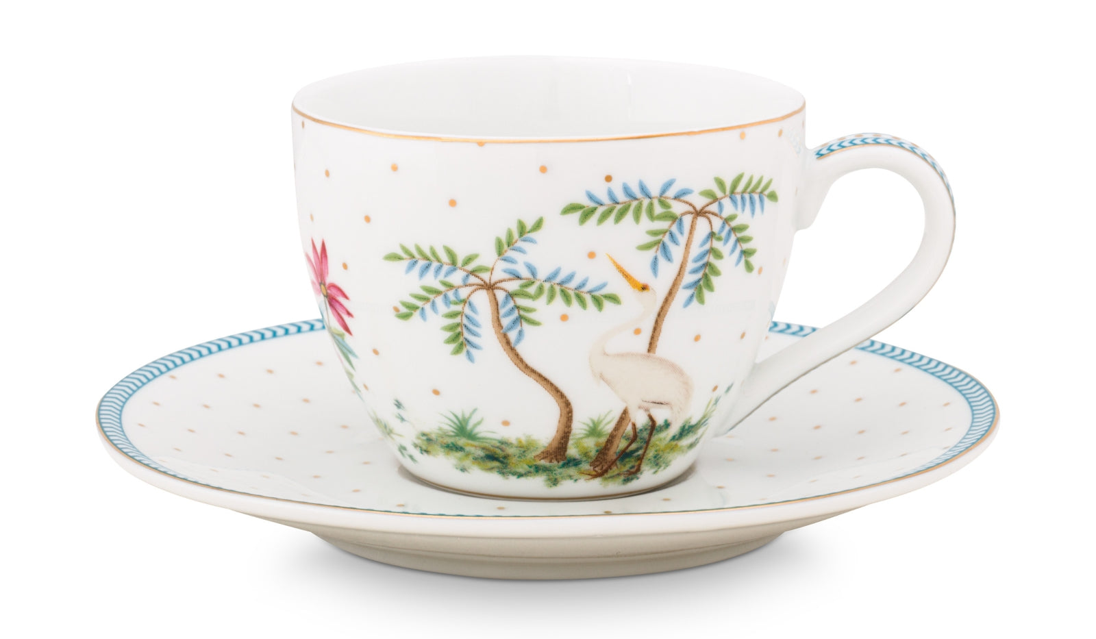 PIP STUDIO Jolie Dots Gold Espressotasse & Untertasse 0,12 l