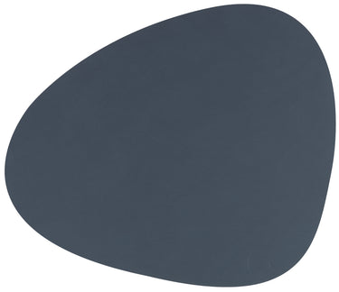 LIND DNA NUPO Tischset Curve L dark blue 37 x 44 cm