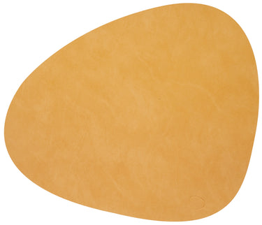 LIND DNA NUPO Tischset Curve L burned curry 37 x 44 cm