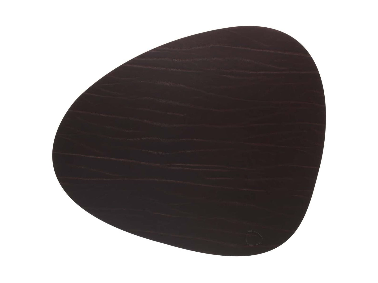 LIND DNA BUFFALO Tischset Curve L brown 37 x 44 cm