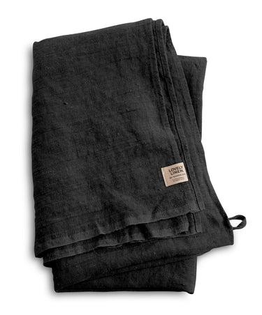 Lovely Linen Lovely Strandtuch darkgrey 145 x 200 cm (1 Stück)