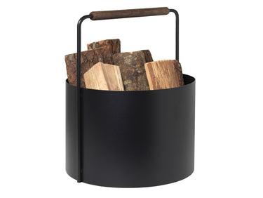 Blomus ASHI Holzkorb brown oak 35 cm