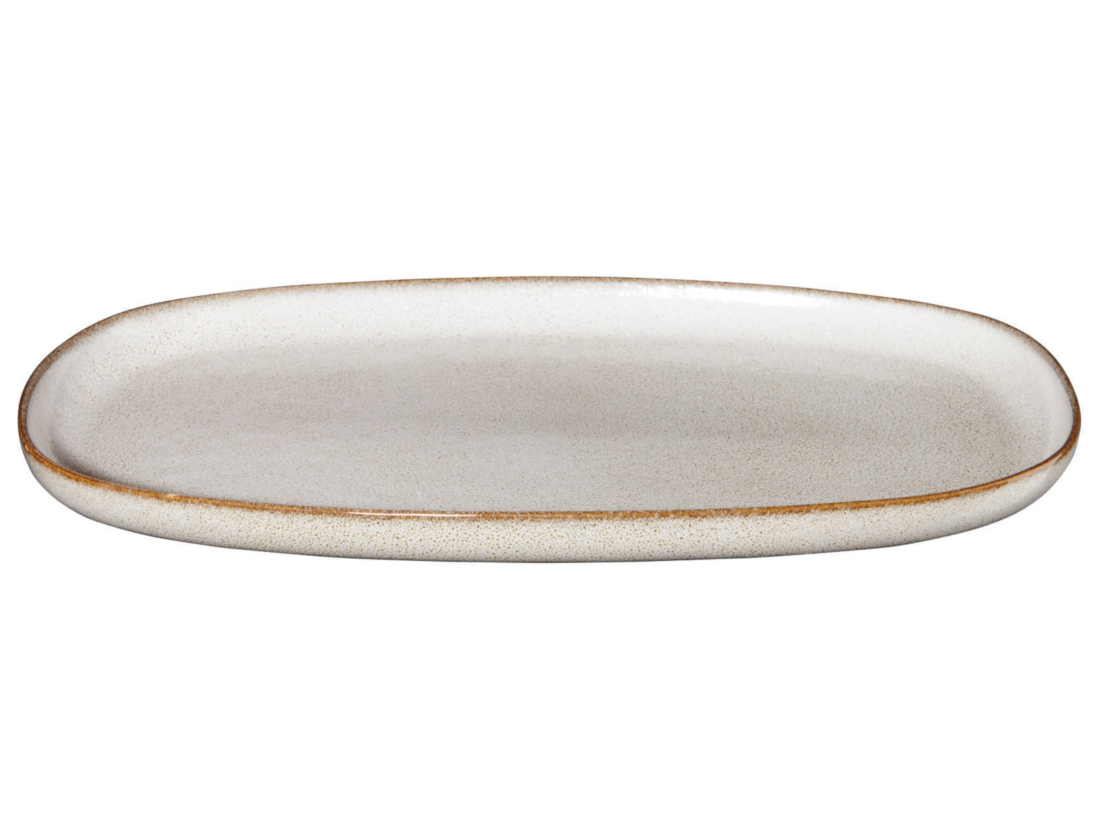 ASA SAISONS Platte oval sand 31 x 18 cm