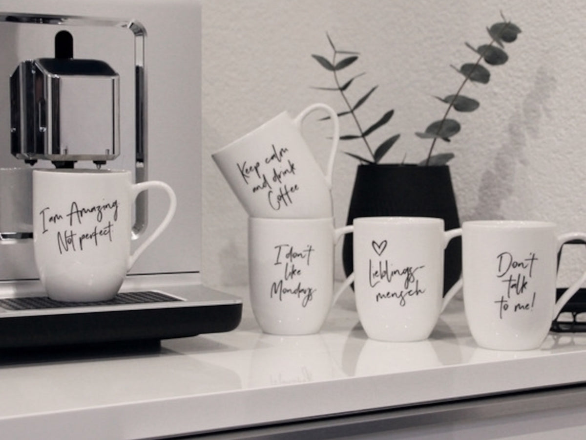 Villeroy & Boch Statement Becher m. Henkel The best is yet 0,34l Lifestyle