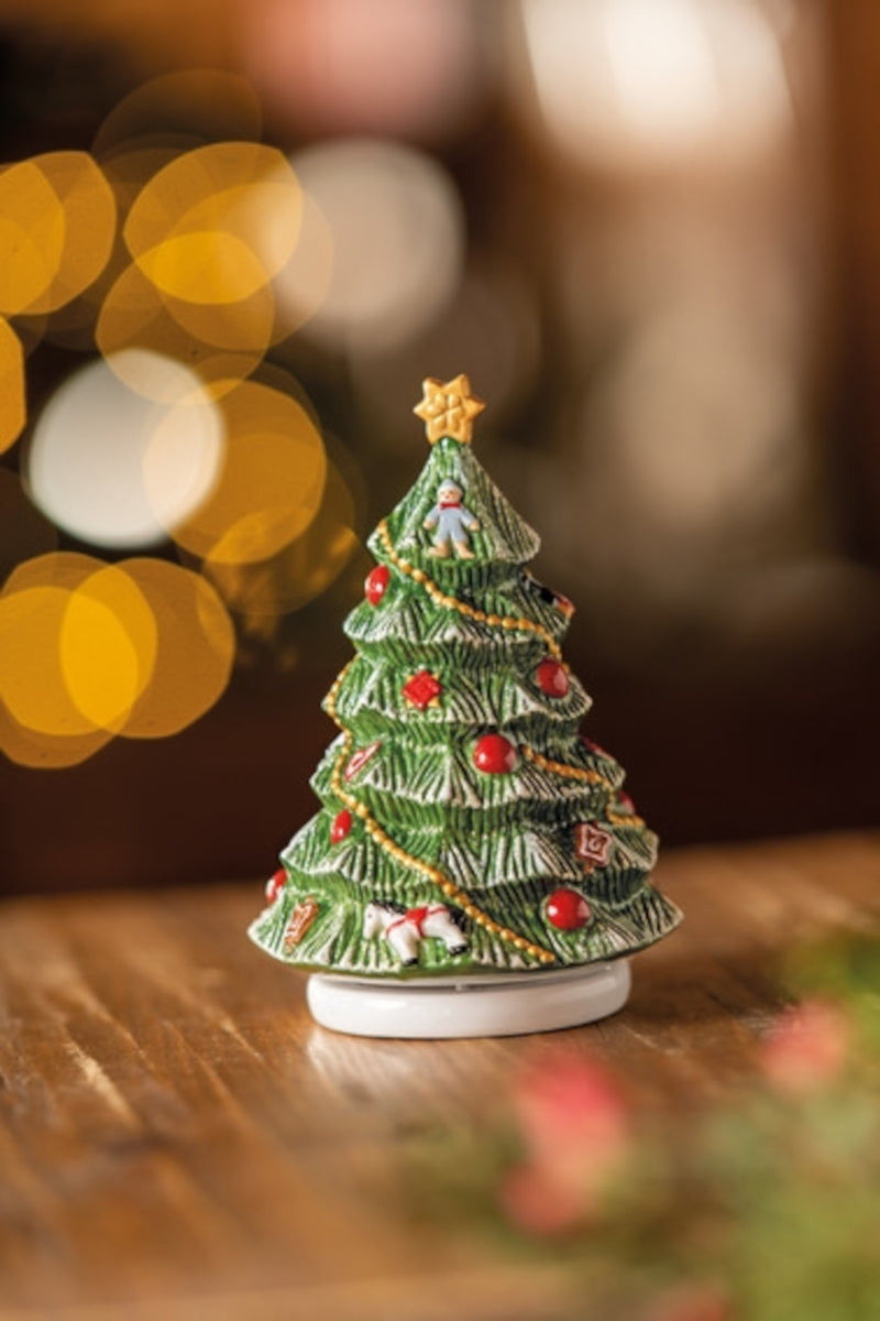 Villeroy & Boch Nostalgic Melody Weihnachtsbaum drehend Lifestyle 1