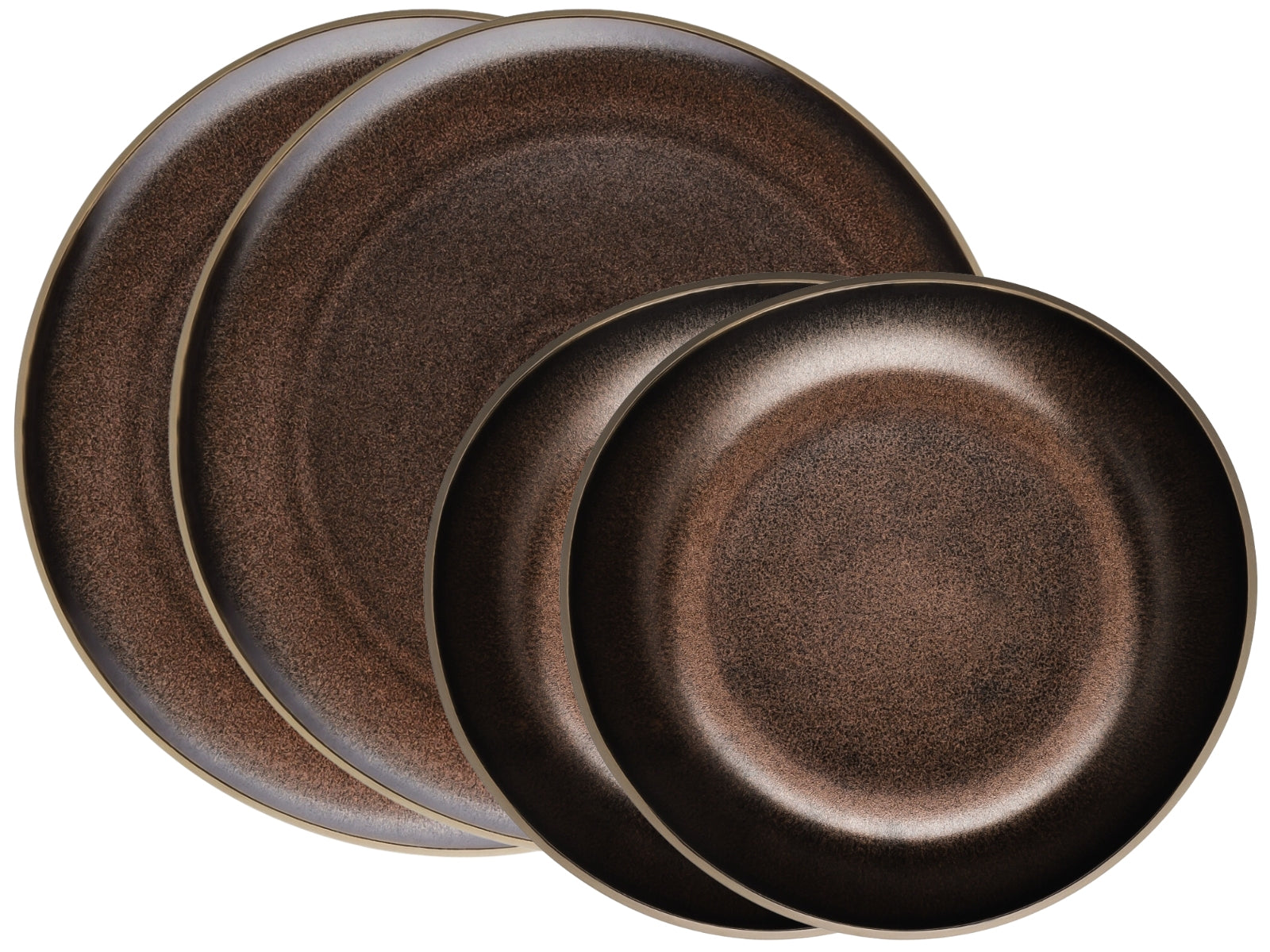 Rosenthal Junto Bronze Tafelset 4tlg