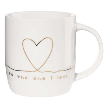 ASA XMAS Henkelbecher to the one I love 0,35 l Freisteller