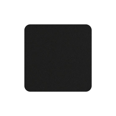 ASA Untersetzer soft leather charcoal 10 x 10 cm Set4