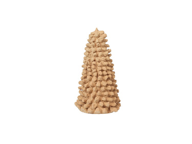 Broste Copenhagen PULP Holz Baumwollbaum brown 11 cm Freisteller