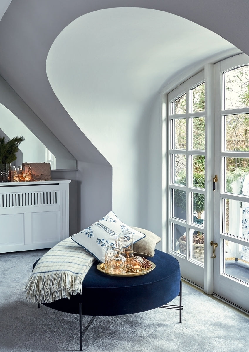 Greengate Lyla Wolldecke check white 130 x 180 cm Lifestyle 4