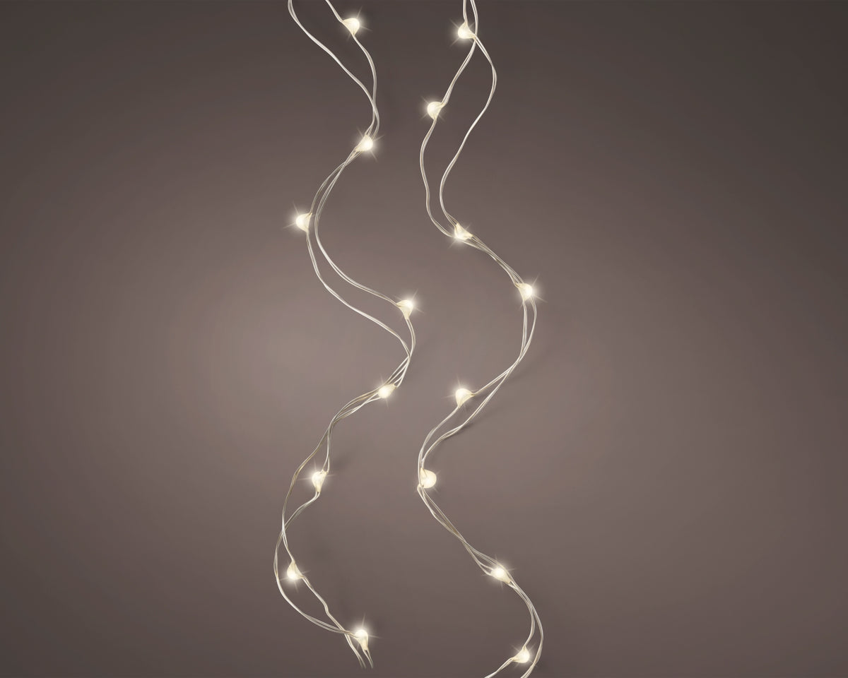 Lumineo Micro LED Strangbeleuchtung 195 cm Lifestyle 1