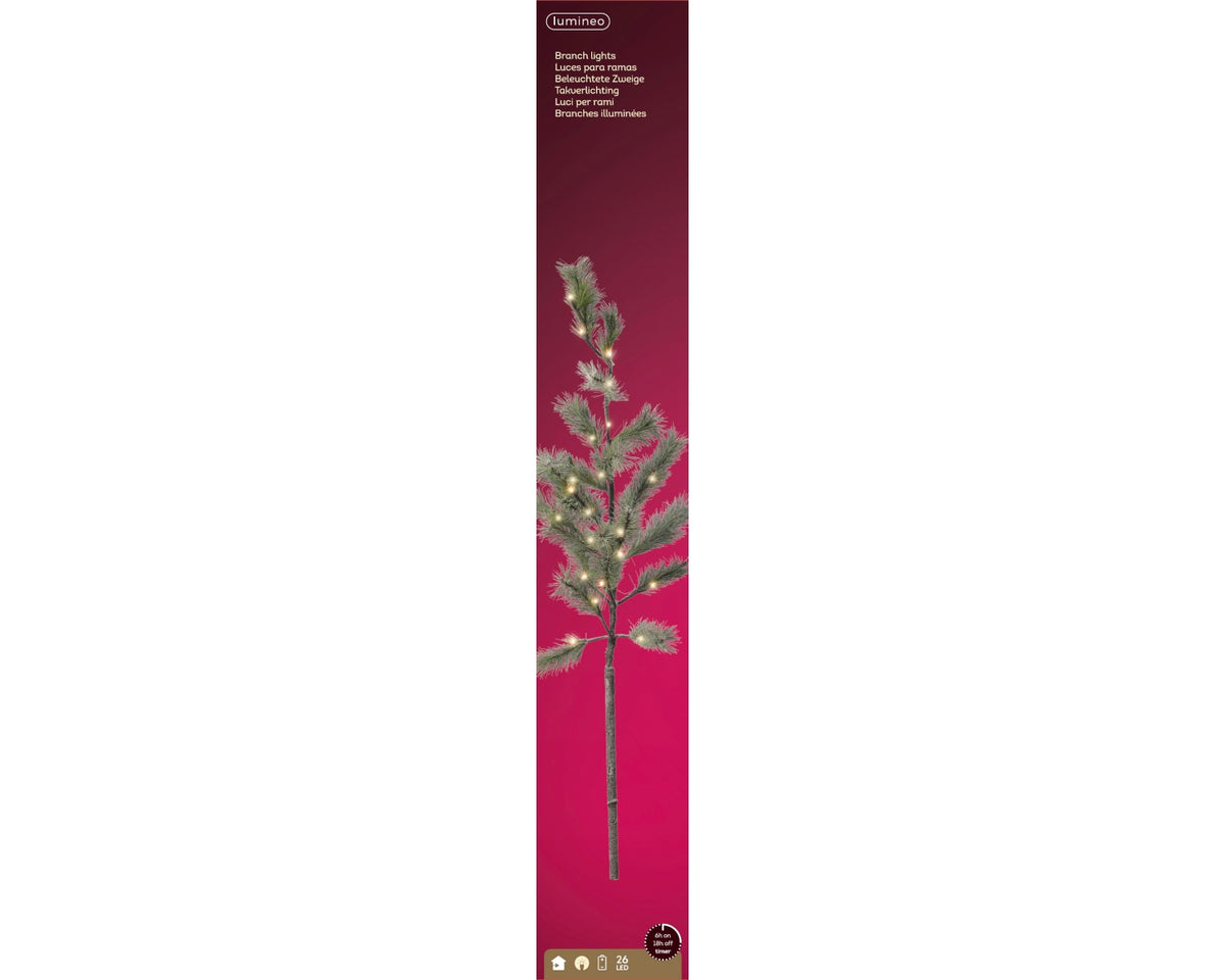 Lumineo LED Zweig grün 25 x 25 x 120 cm Lifestyle 1