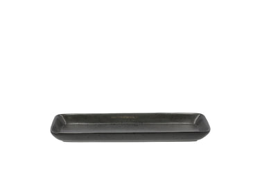Bitz Servierplatte matt black 38 x 14 cm