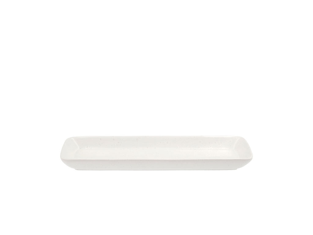 Bitz Servierplatte matt creme 38 x 14 cm
