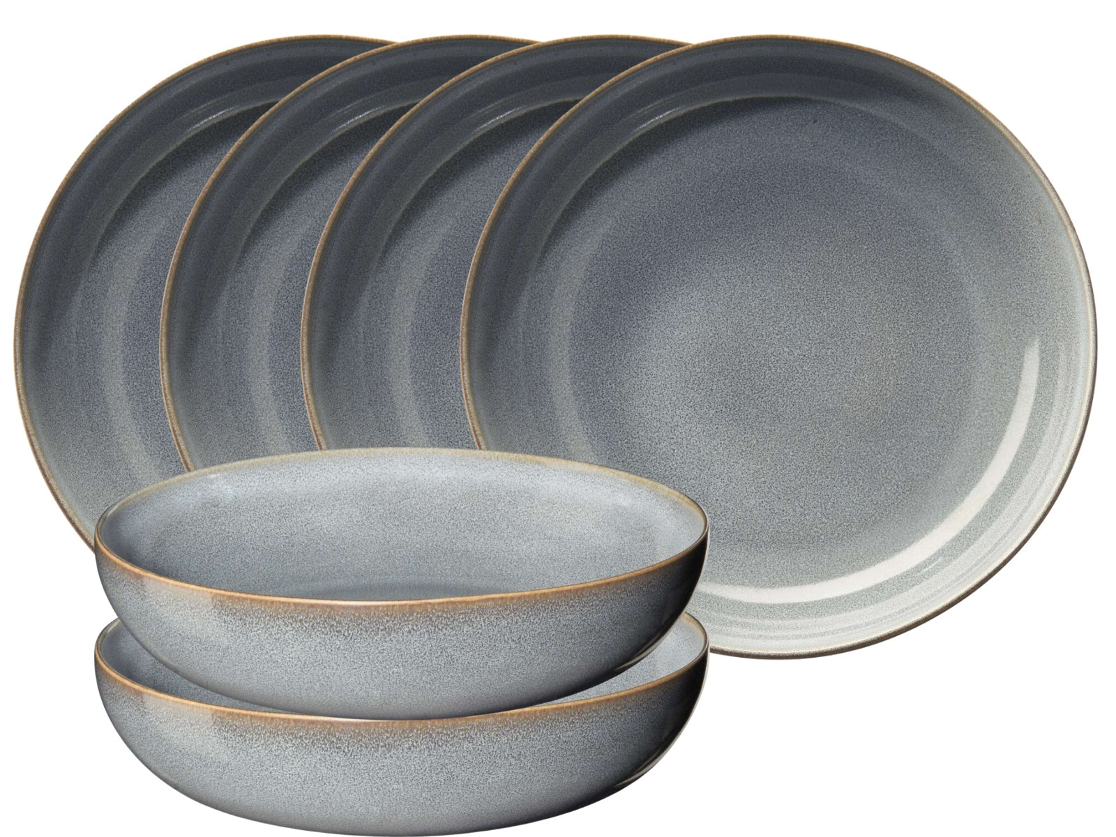 ASA SAISONS Schale denim 0,35 l Set6 Freisteller