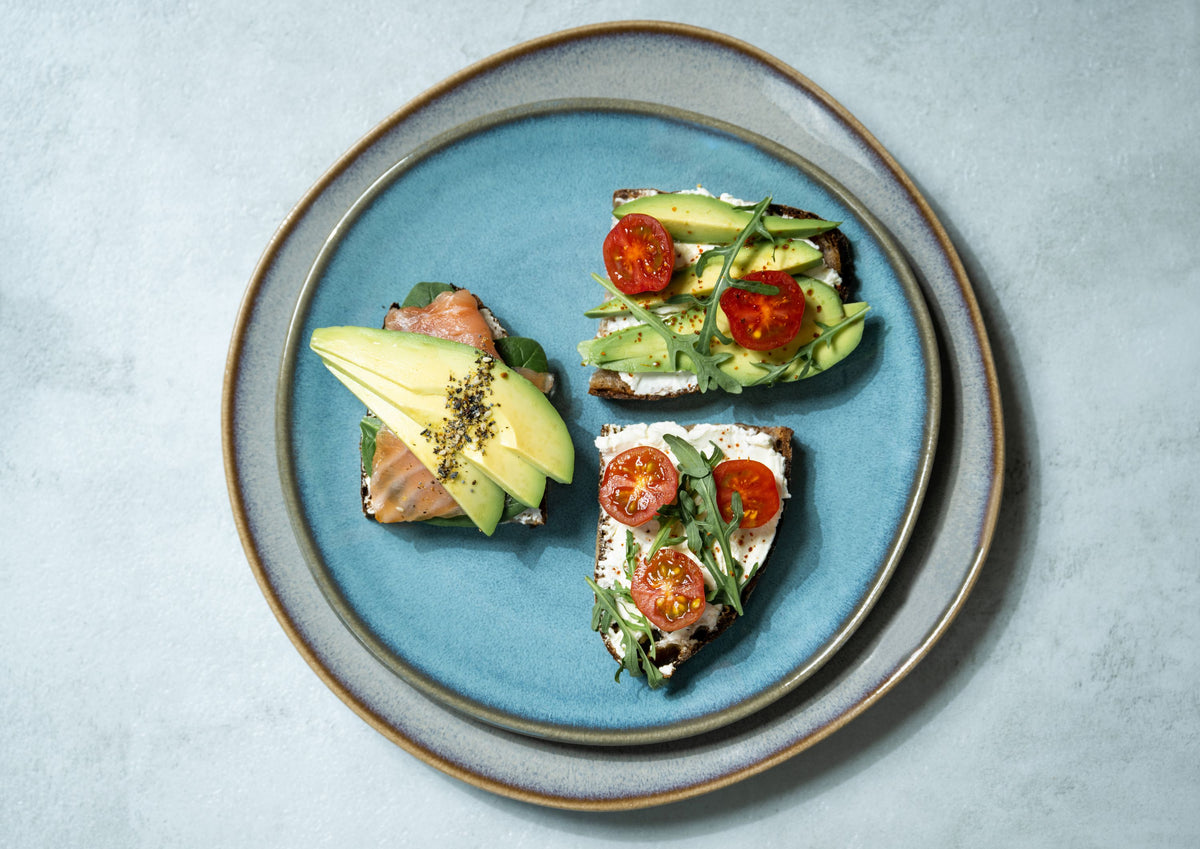 like. by Villeroy & Boch Lave glace Frühstücksteller 23,5 cm Set6