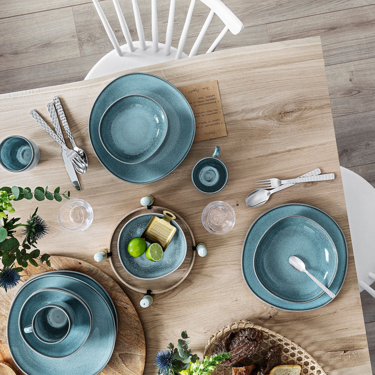 like Villeroy & Boch Lave glace Speiseteller 28 cm Set6 Lifestyle 4