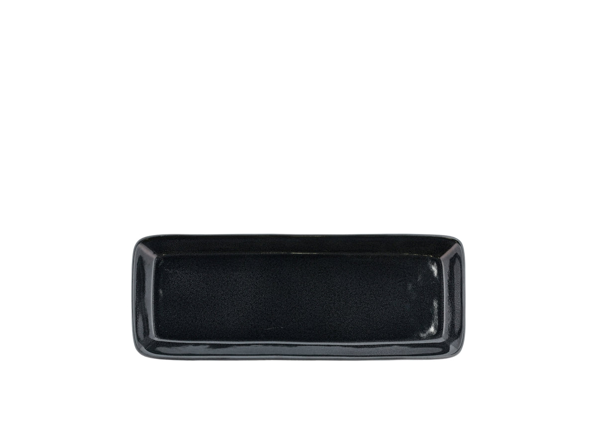 Bitz Servierplatte rechteckig galaxy black 38 x 14 cm