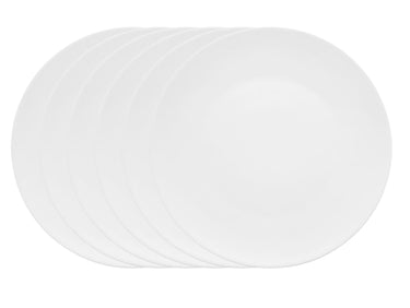Rosenthal TAC Gropius Weiss Frühstücksteller 22 cm Set6 Freisteller