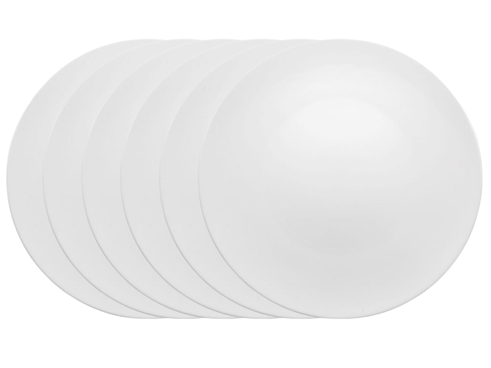 Rosenthal TAC Gropius Weiss Speiseteller 28 cm Set6