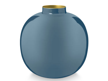 PIP STUDIO Vase Metal Light Blue 23 cm Freisteller 1