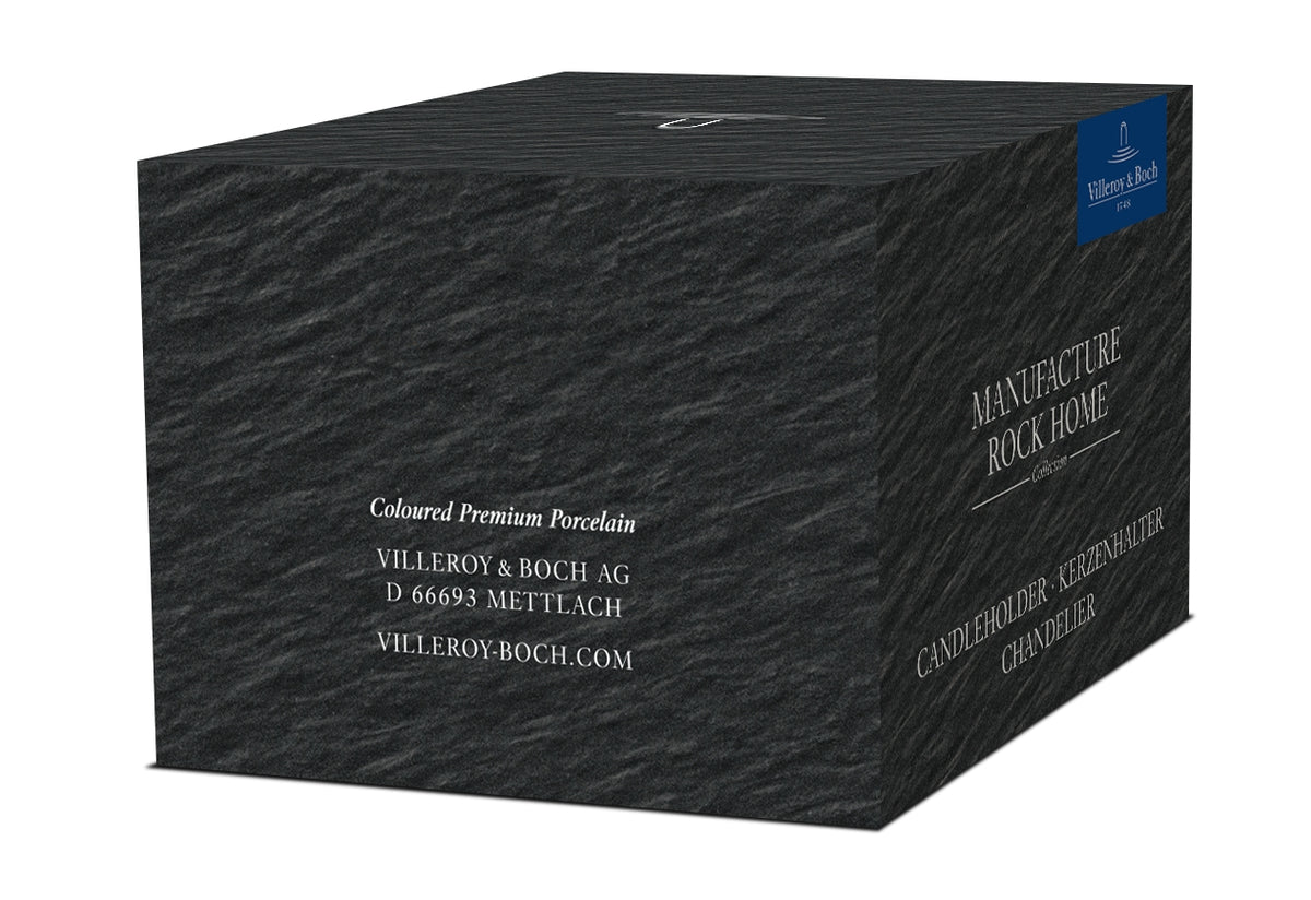 Villeroy & Boch Manufacture Rock Home Kerzenhalter 6,5 cm