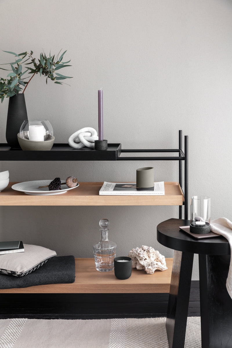 Villeroy & Boch Manufacture Collier noir Duftkerze Carre Passion
