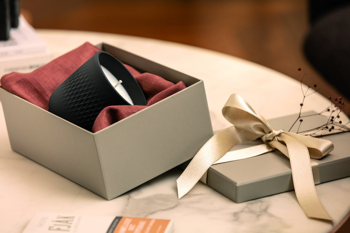 Villeroy & Boch Manufacture Collier noir Duftkerze Carre Passion