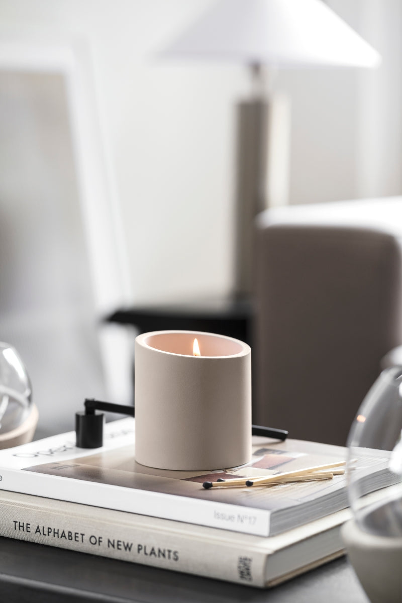 Villeroy & Boch New Moon Home Duftkerze beige Energy 9 cm