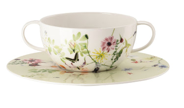 Rosenthal Brillance Grand Air Suppentasse 2tlg.