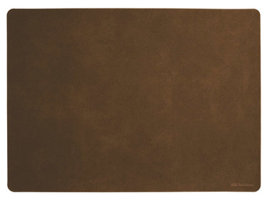 ASA Tischset soft leather dark sepia 46 x 33 cm