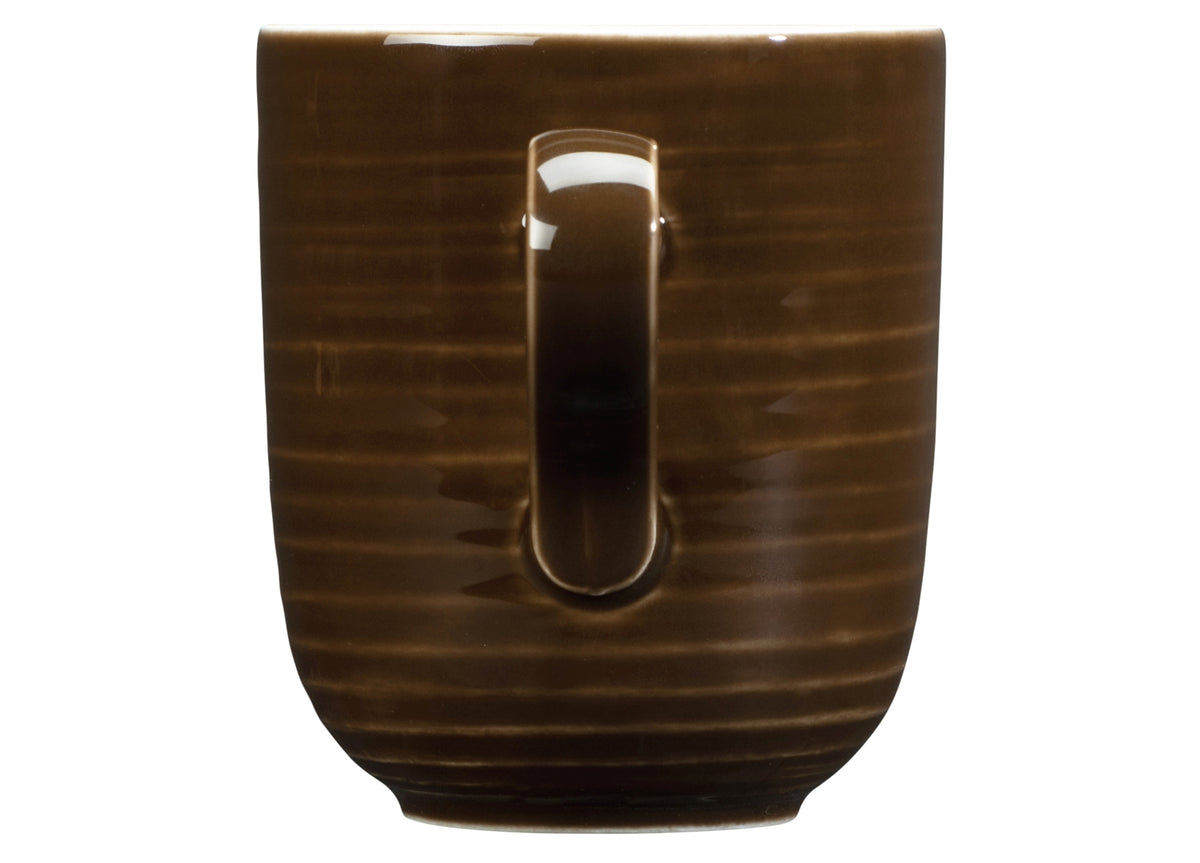 Seltmann Weiden Terra Erdbraun uni Becher mit Henkel 0,40 l