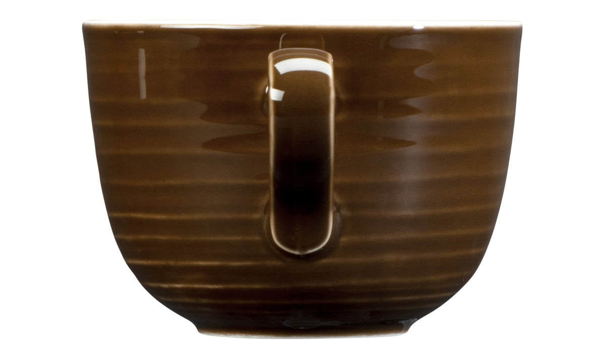 Seltmann Weiden Terra Erdbraun uni Milchkaffeeobertasse 0,38 l