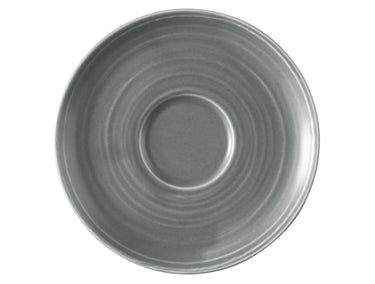 Seltmann Weiden Terra Perlgrau uni Kombi-Untertasse groß 16,5 cm
