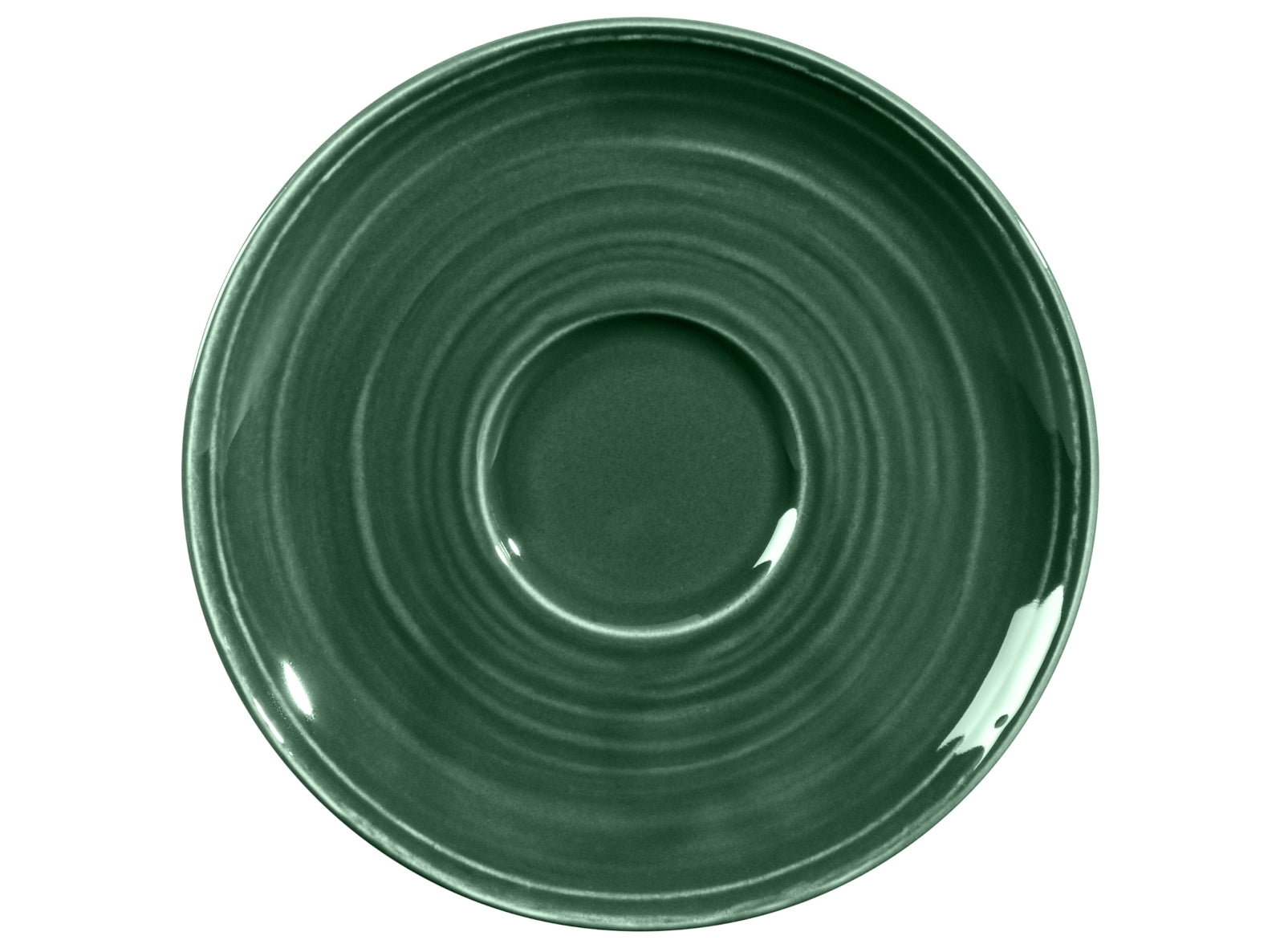 Seltmann Weiden Terra Moosgrün uni Kombi-Untertasse groß 16,5 cm
