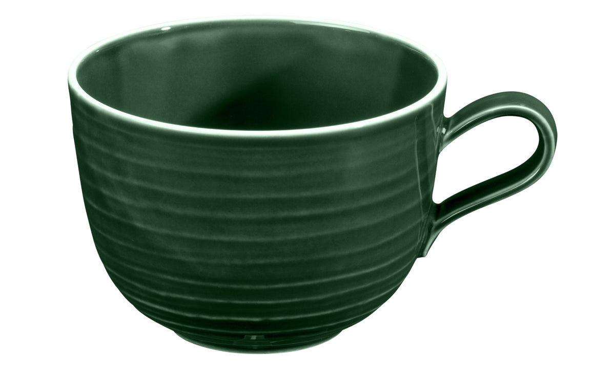 Seltmann Weiden Terra Moosgrün uni Milchkaffeeobertasse 0,38 l