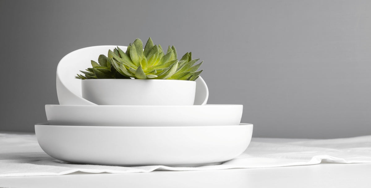 Seltmann Weiden Liberty weiss uni Kaffeeservice 18-teilig