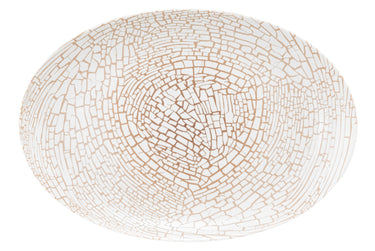 Seltmann Weiden Liberty Krakelee Servierplatte oval 35 x 24 cm