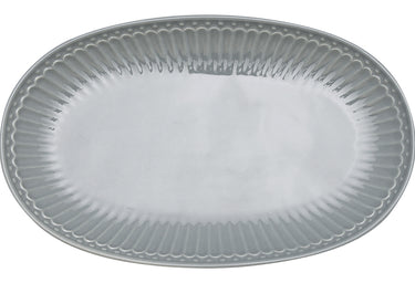 Greengate Alice Teller oval stone grey 23 cm