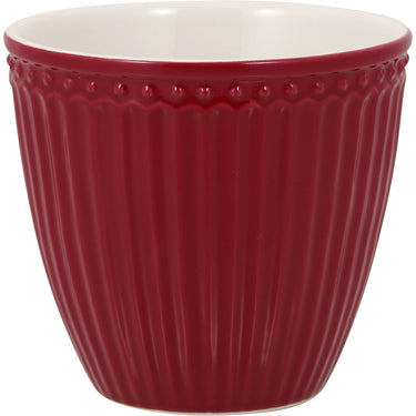 Greengate Alice Latte Cup claret red 0,35 l