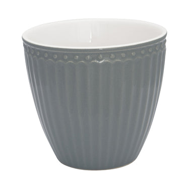 Greengate Alice Mini Latte Cup stone grey Ø 7 cm