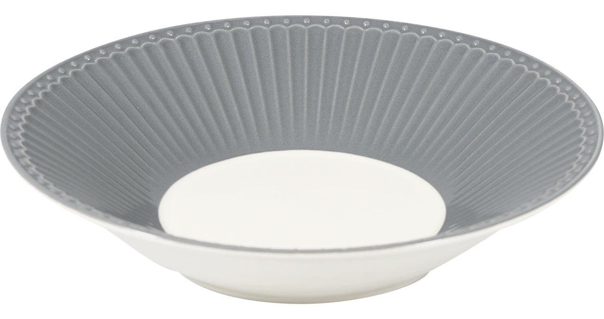 Greengate Alice Pastateller stone grey 23 cm