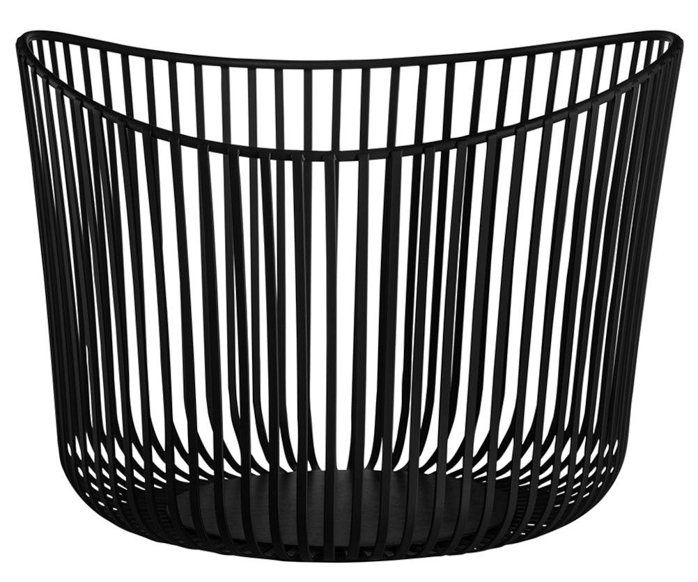 Blomus MODO Aufbewahrungskorb black 31,5 x 23 cm